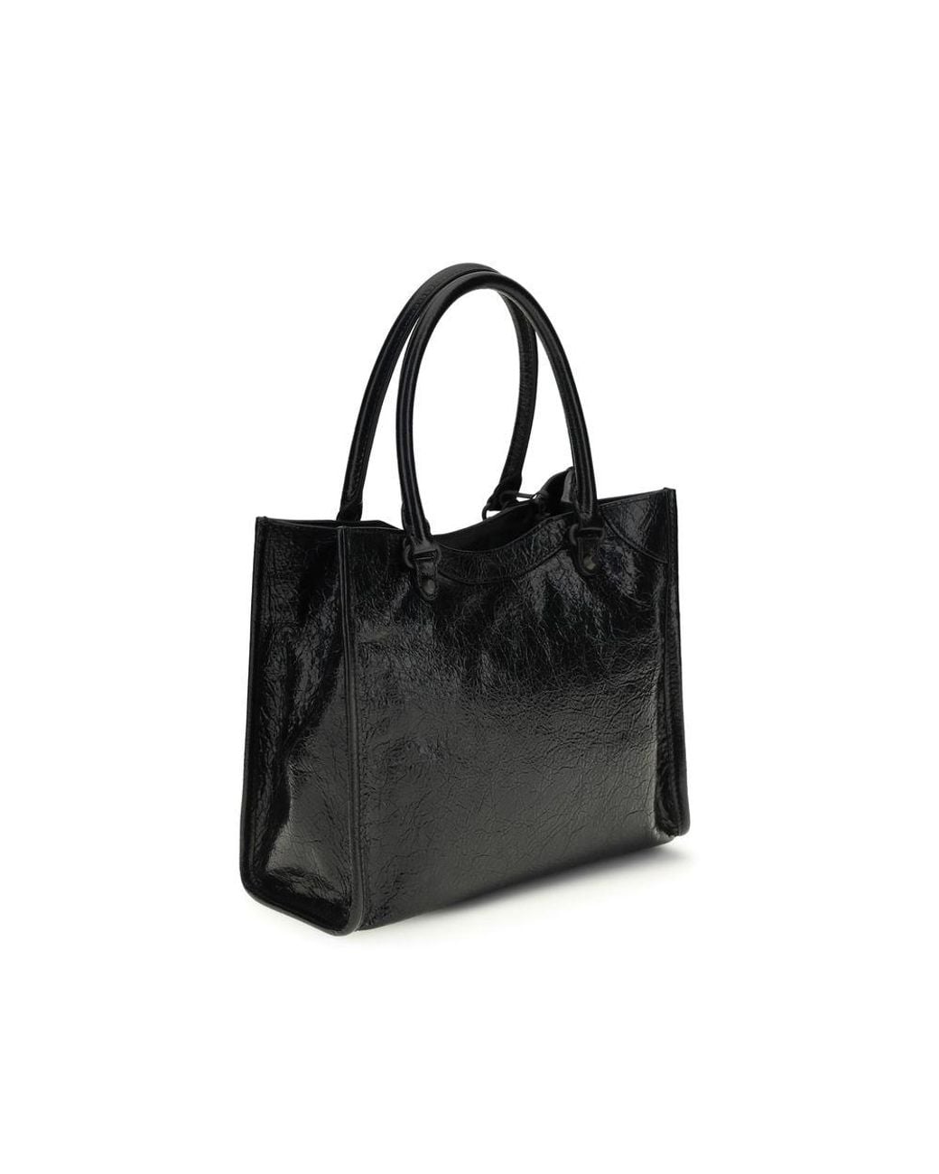 Balenciaga Black Lamb Ovis Aries Shoulder Bag