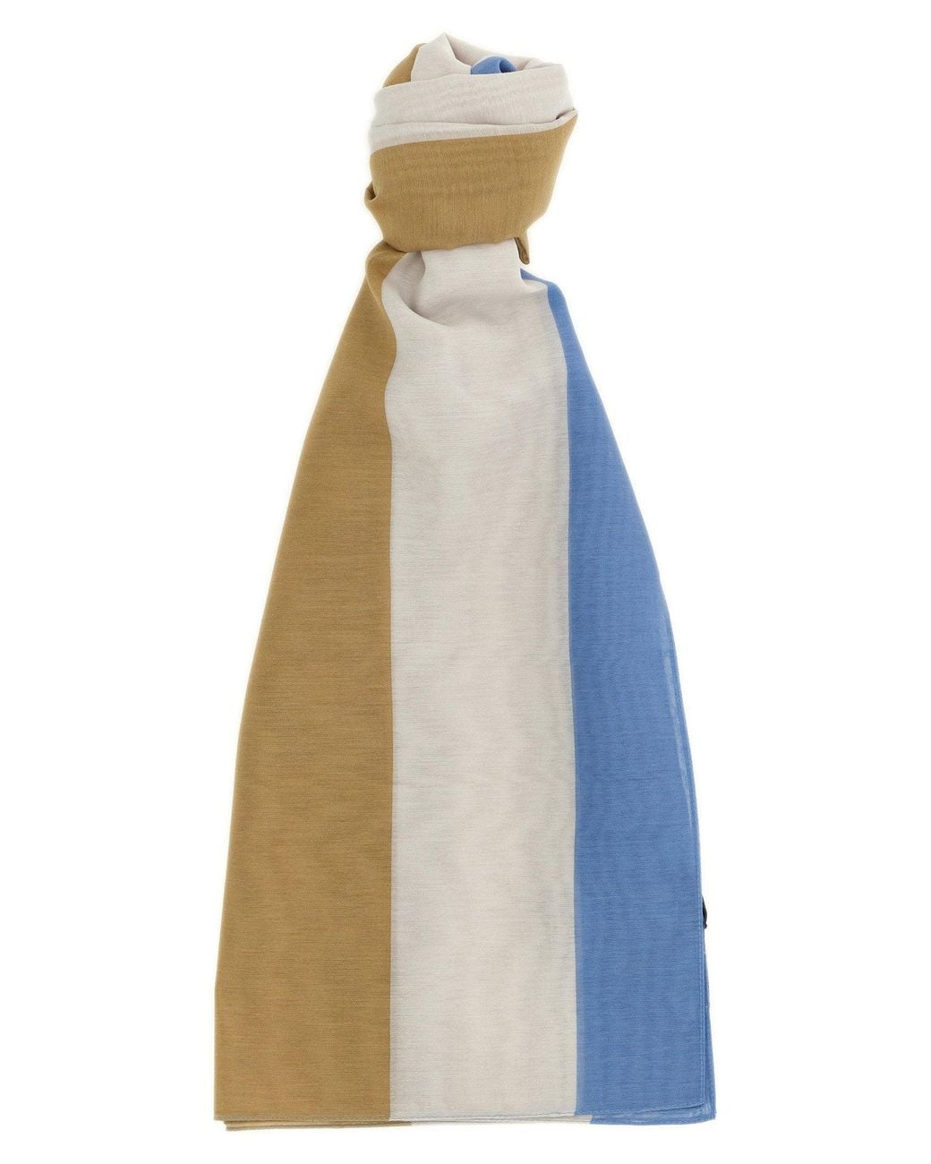 Saint Laurent Blue Cassandre Shawl