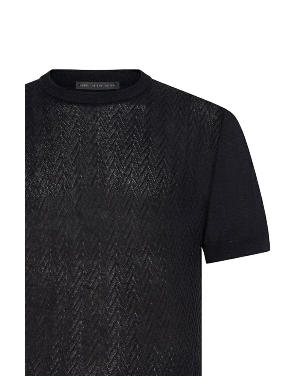Low Brand Blue Crewneck Sweater Cotton for men