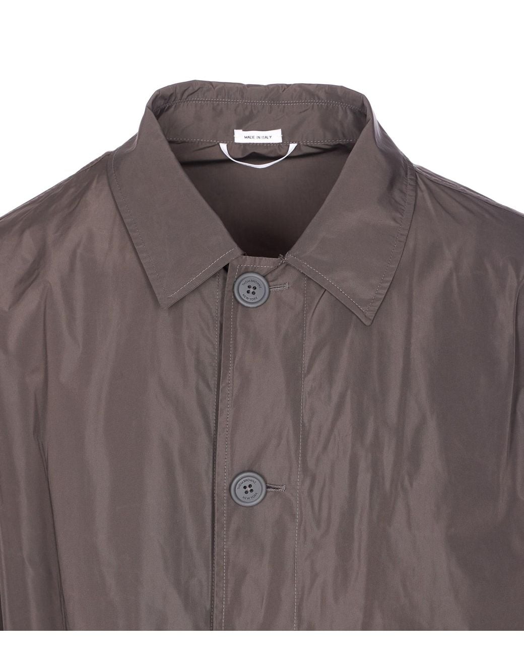 Thom Browne Brown Memory Tech Jacket for men