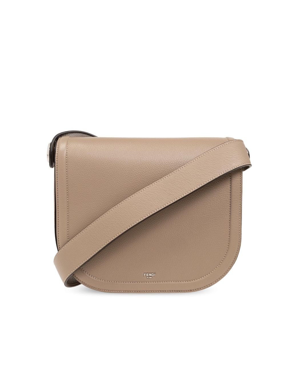【FENDI】ROMA CHIODO クロスボディバッグ Fendi 'Roma Chiodo' Shoulder Bag in Natural for Men | Lyst