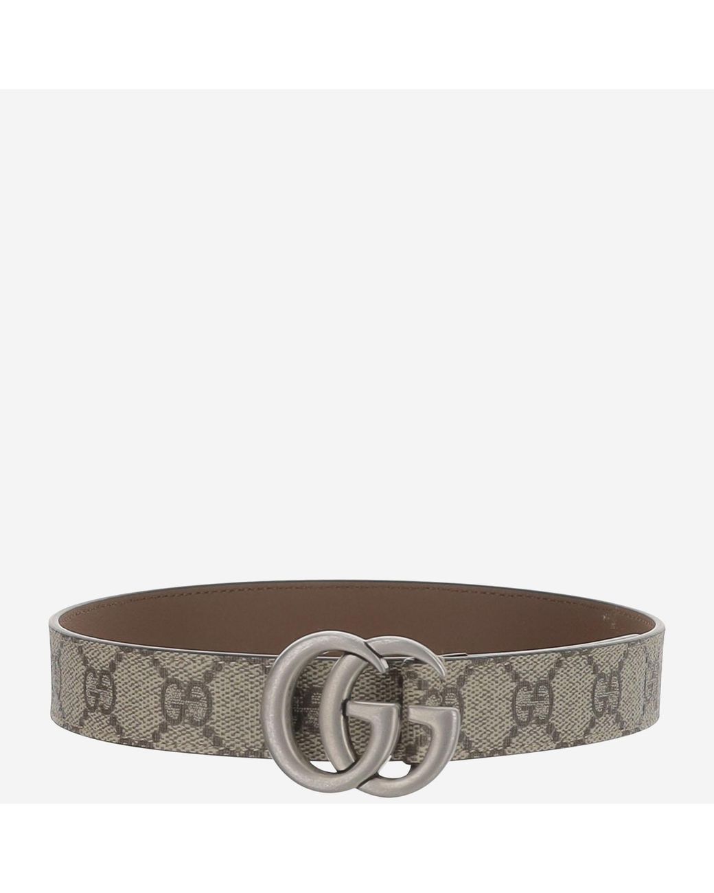 Gucci Gray Belt Canvas & Braces for men