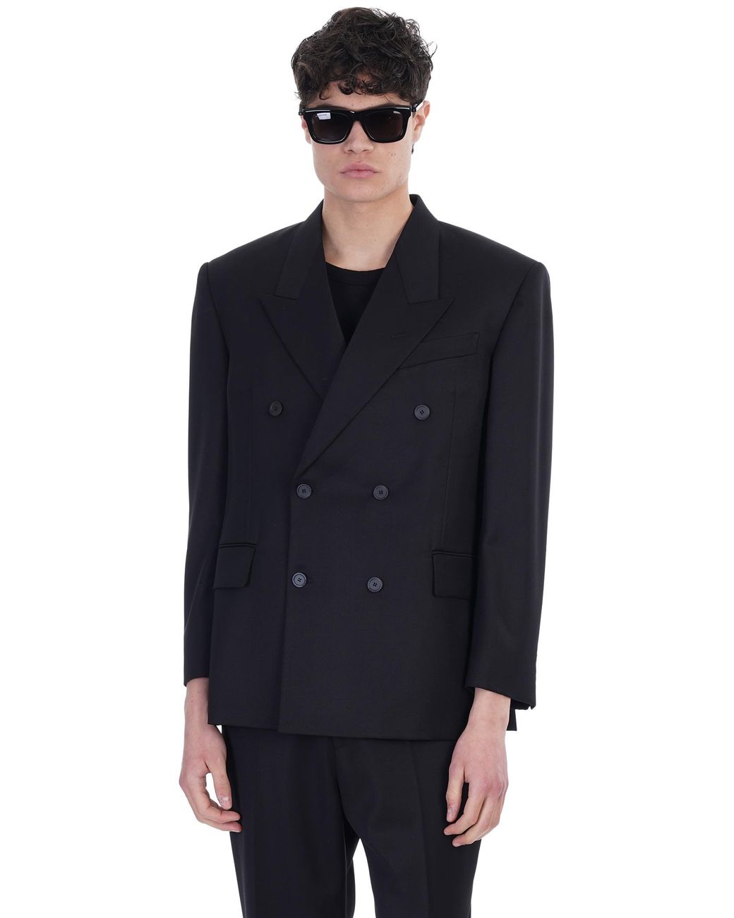 Balenciaga Blazer In Black Wool for Men | Lyst
