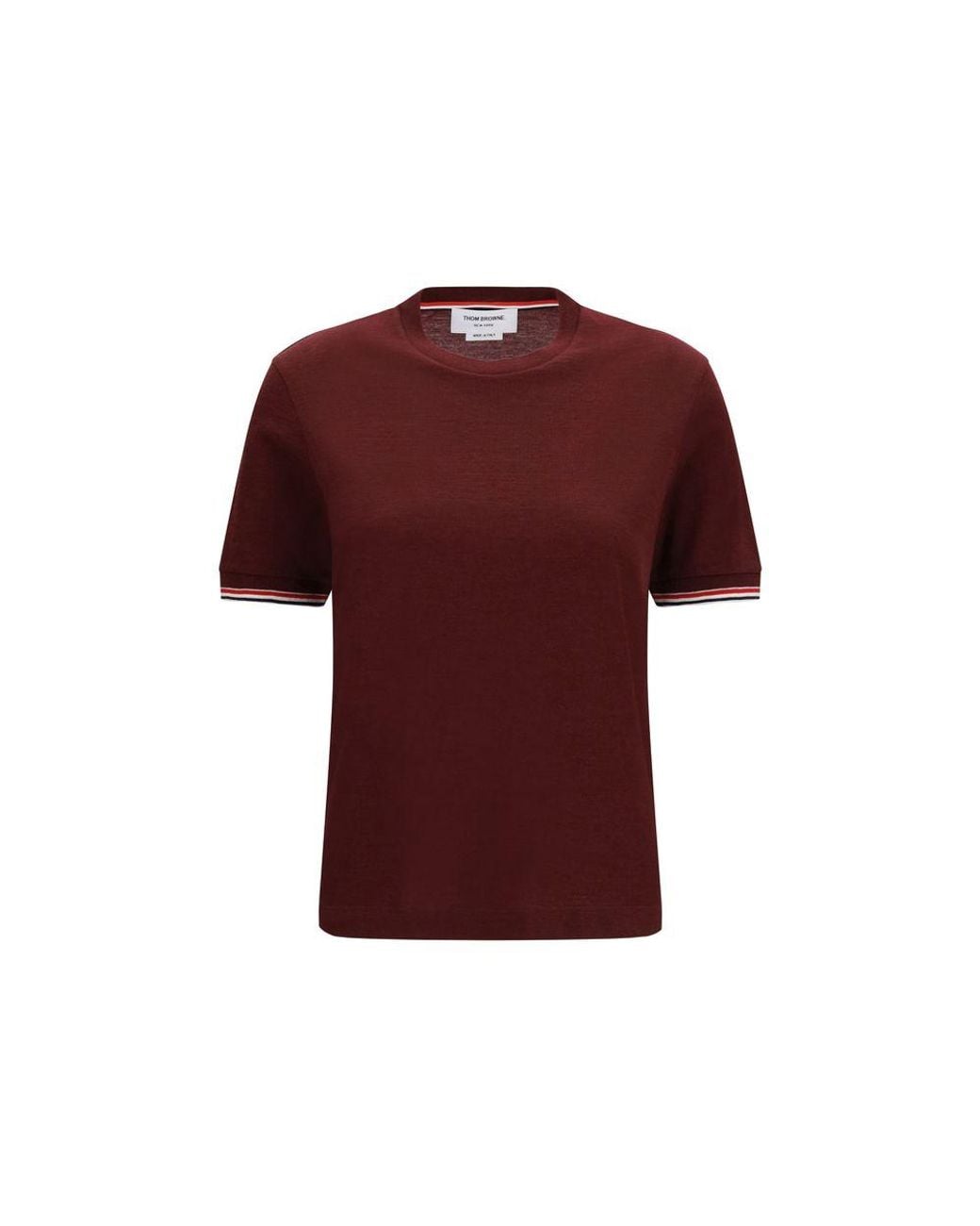 Thom Browne Red Bordeaux Wool Oves Aries T