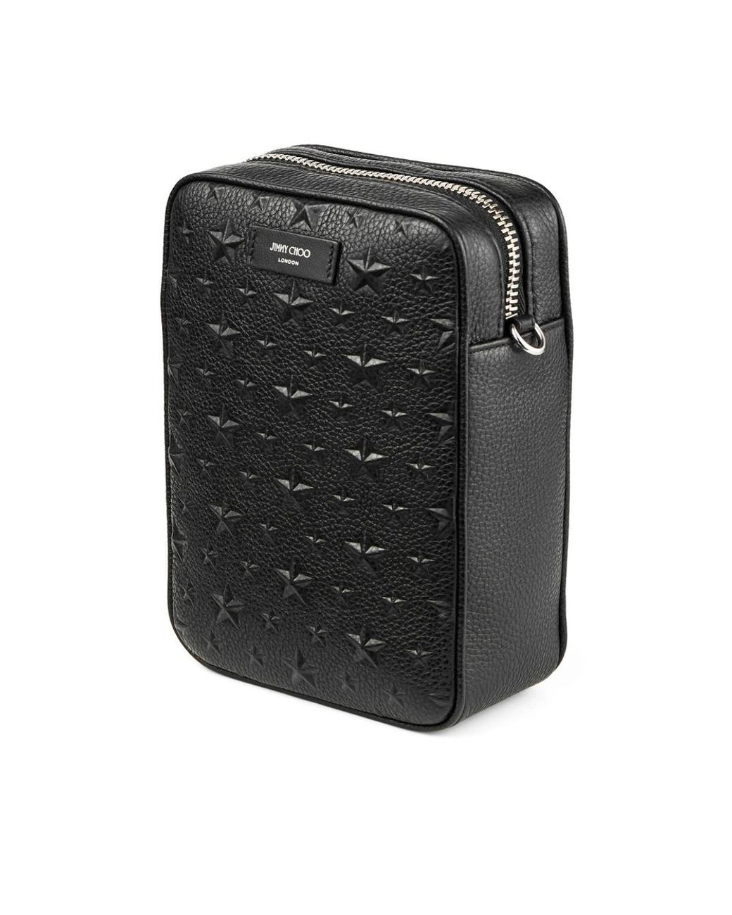Jimmy Choo Black Messenger Bags for men