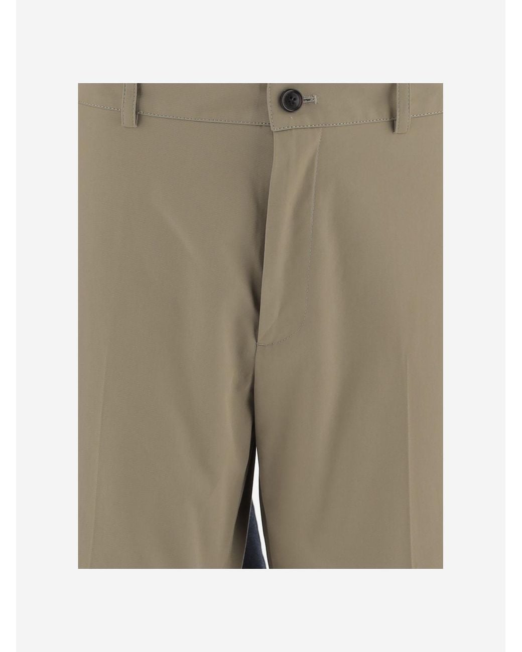 Burberry Green Cotton Shorts for men