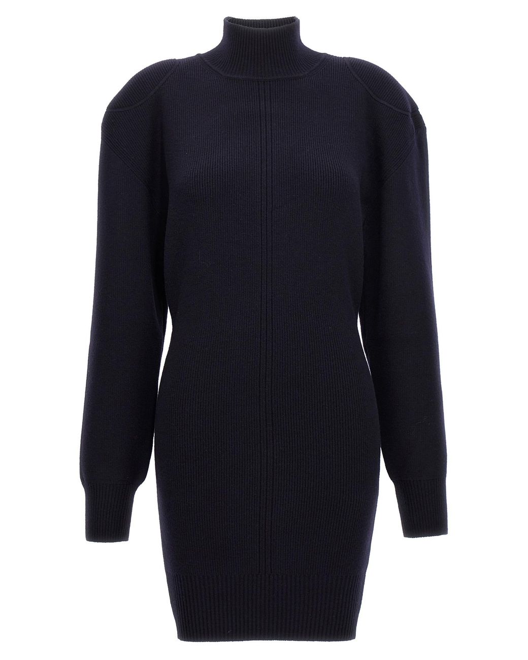 Stella McCartney Blue Wool Midi Skirt