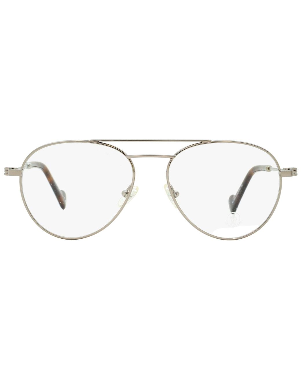 Moncle Frame Moncler Moncler Ml5023 Pilot Metal Frame Eyeglasses in Black | Lyst