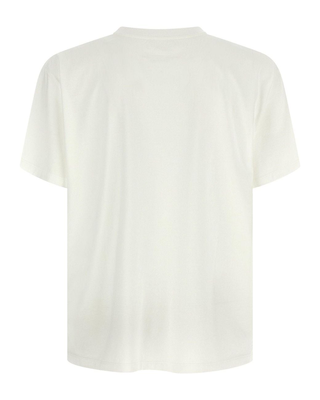 MM6 by Maison Margiela White Numeric Signature Spray Print T-Shirt