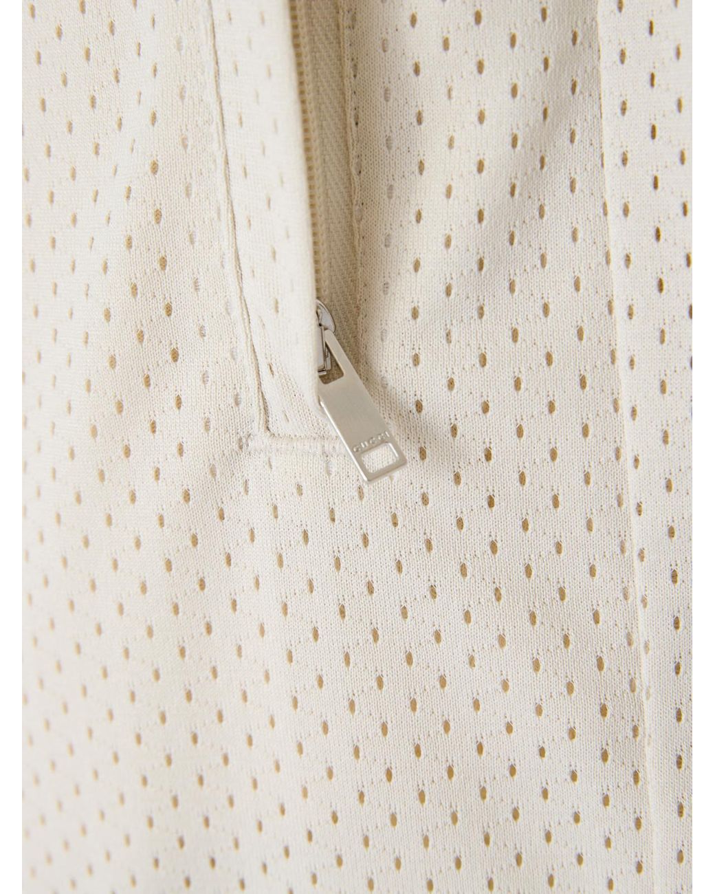Gucci White Polyester Logo Shorts for men