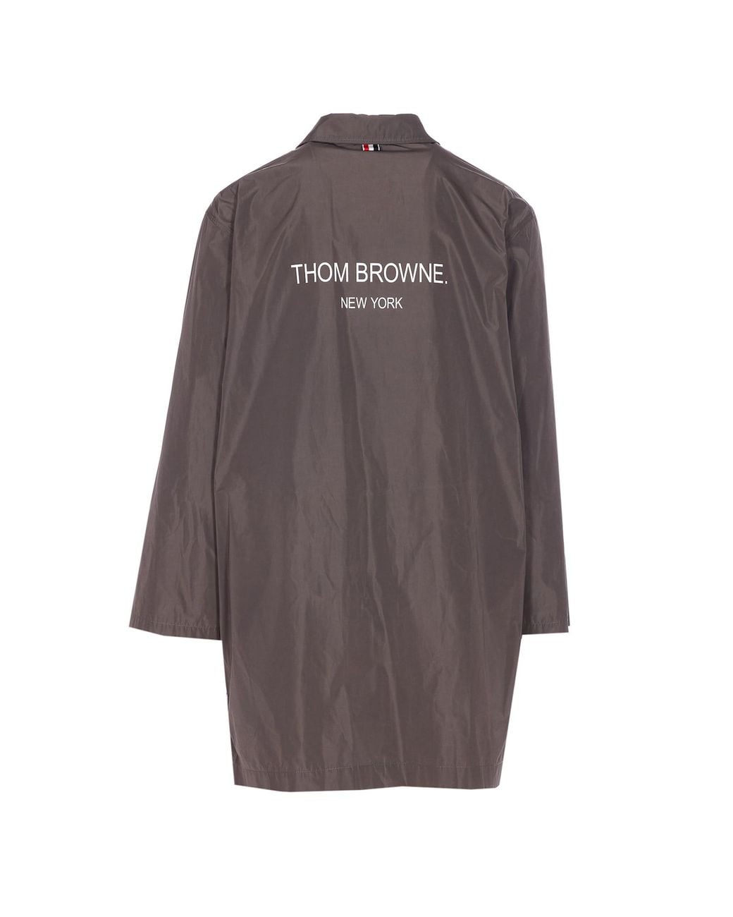 Thom Browne Brown Memory Tech Jacket for men
