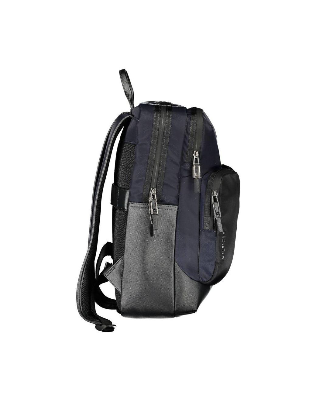 Tommy Hilfiger Black Polyethylene Backpack for men