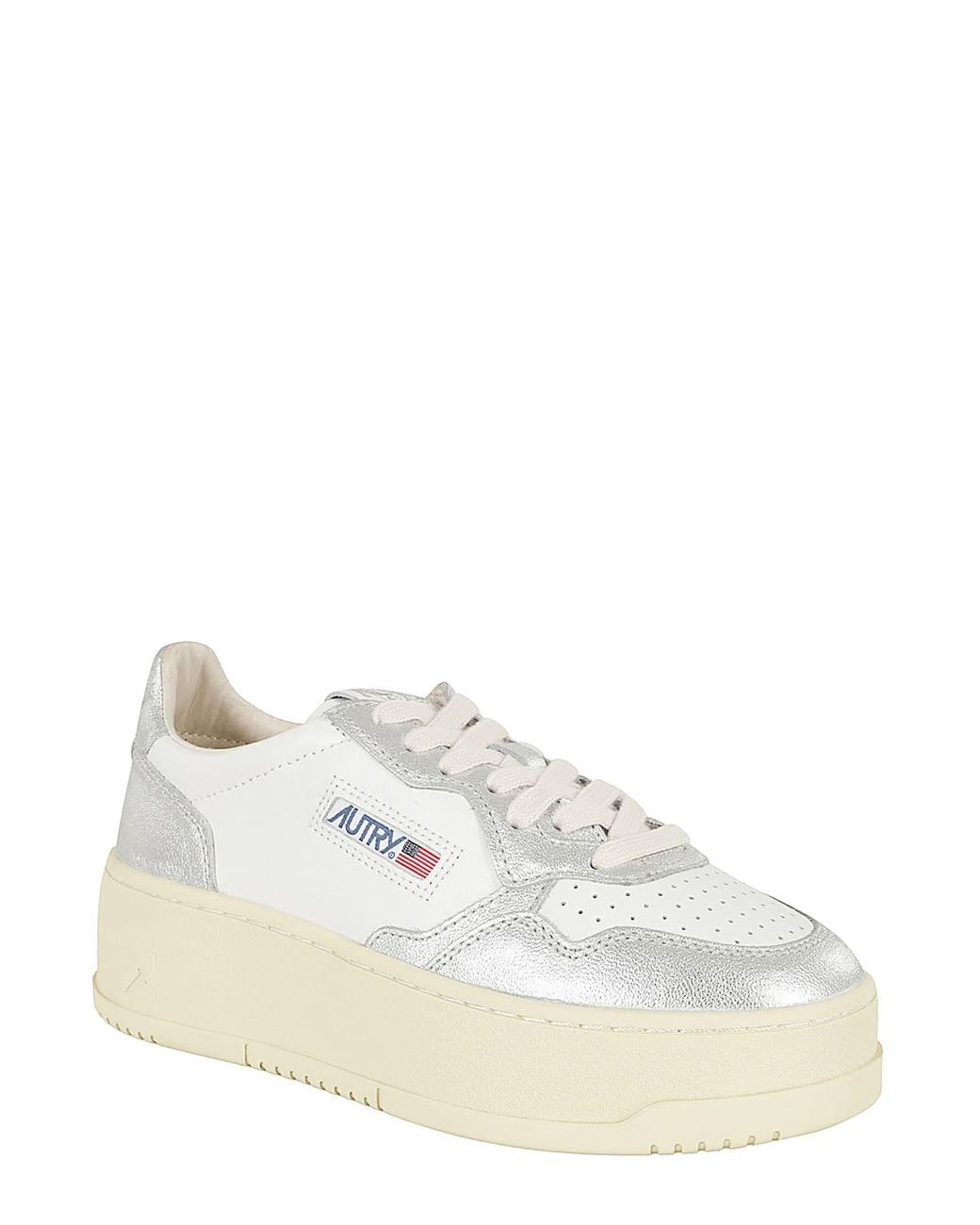 Autry White Platform Sneakers