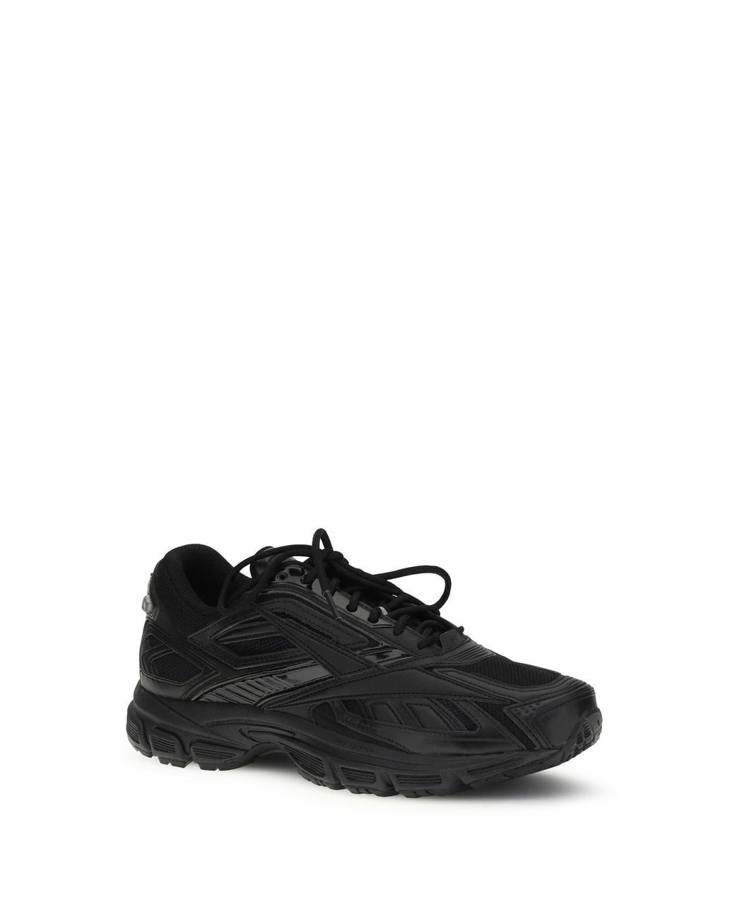 Reebok Black Sneakers Premier Road Ultra Upper: Cotton Trainers for men