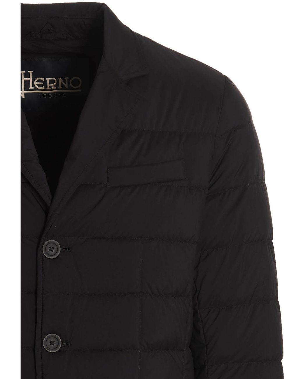 Herno La Giacca Blazer Jacket in Black for Men | Lyst