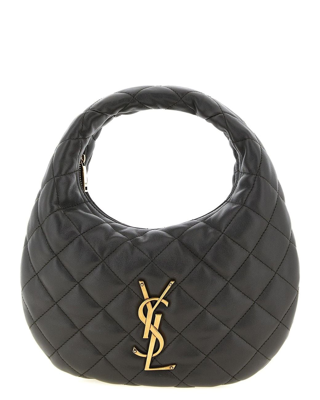 Saint Laurent Black 'Icarino' Baby Handbag