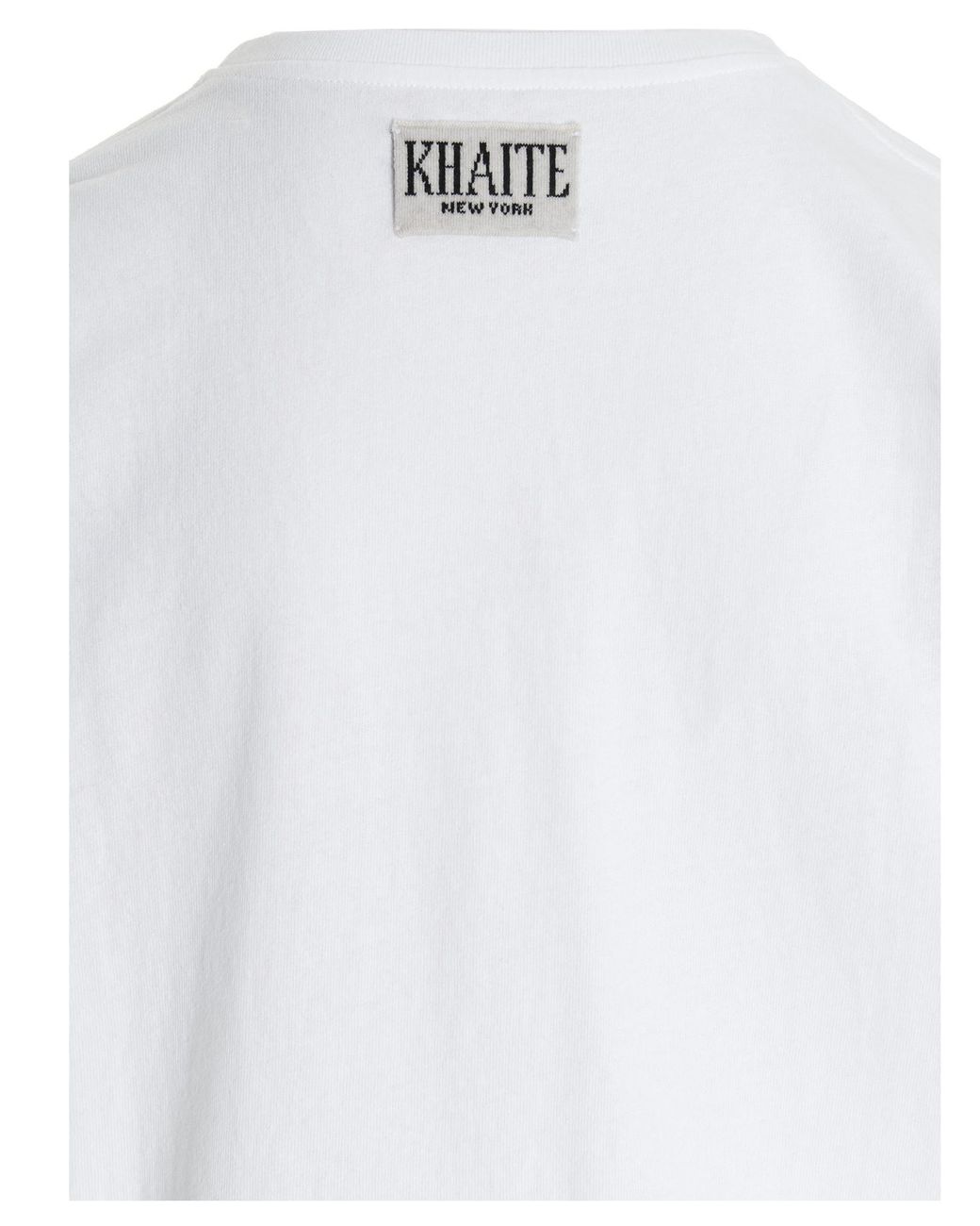 Khaite White Mae T-Shirt