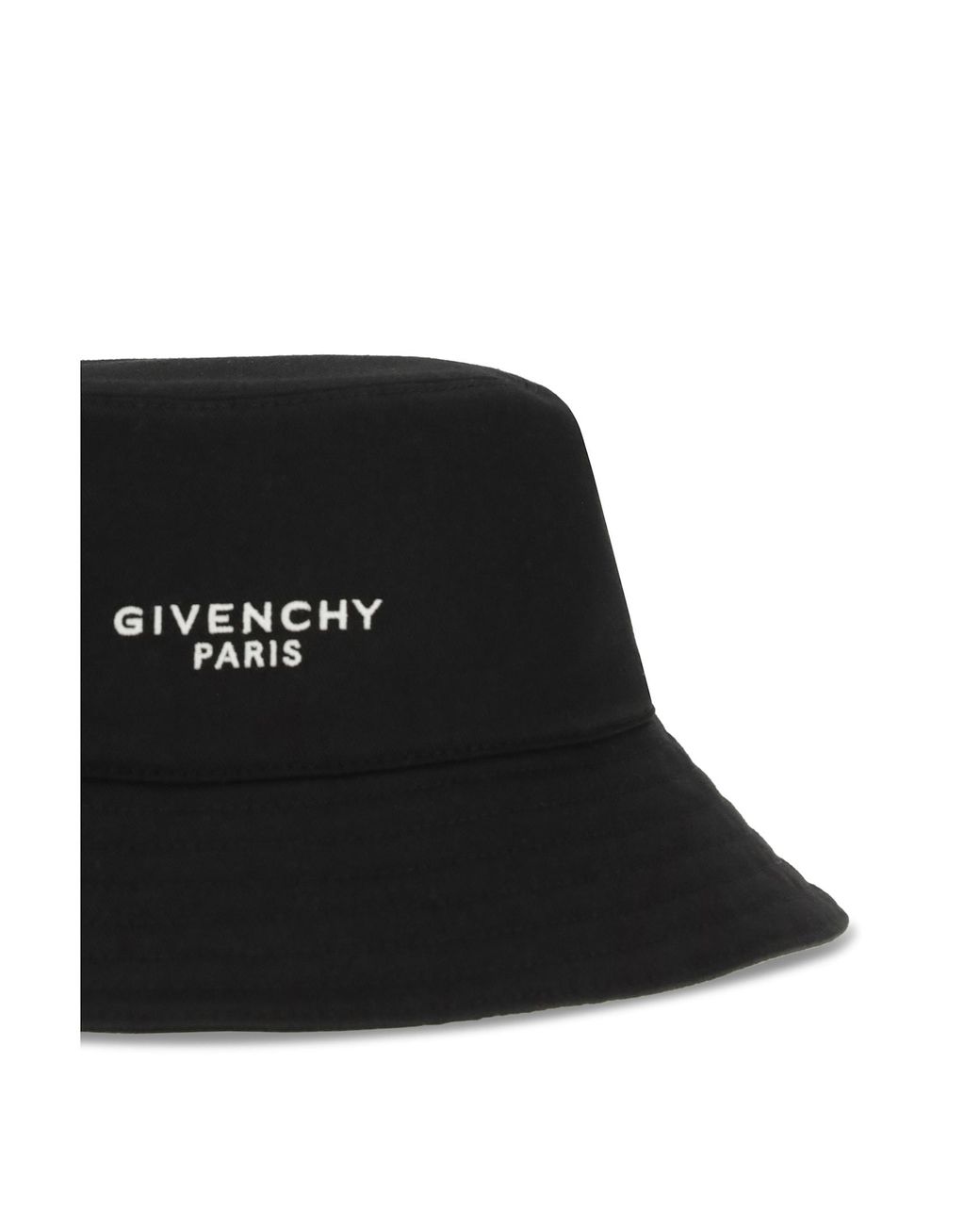 Givenchy Black Logo Bucket Hat for men