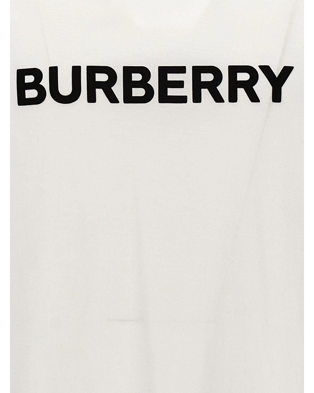 Burberry White Harriston T-Shirt for men
