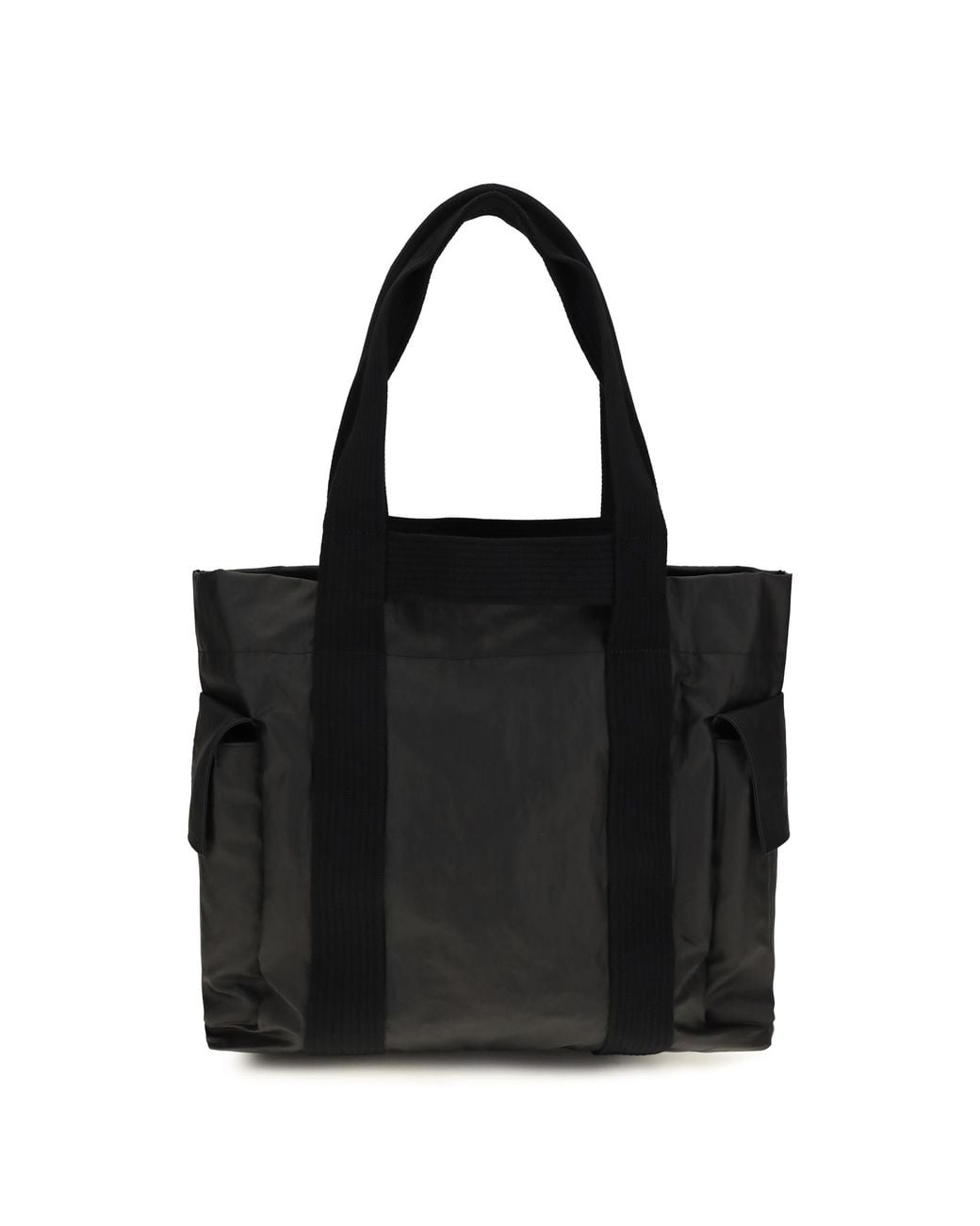 Y-3 Black Twill Tote Bag Polyamide for men
