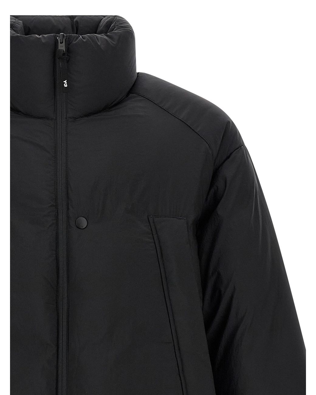 Y-3 Black Polyamide Shell Jacket for men
