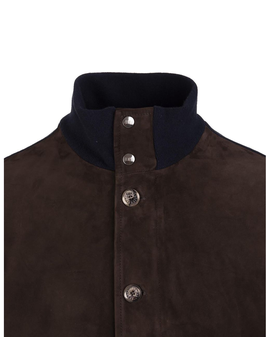 Reiss espresso deals suede jacket