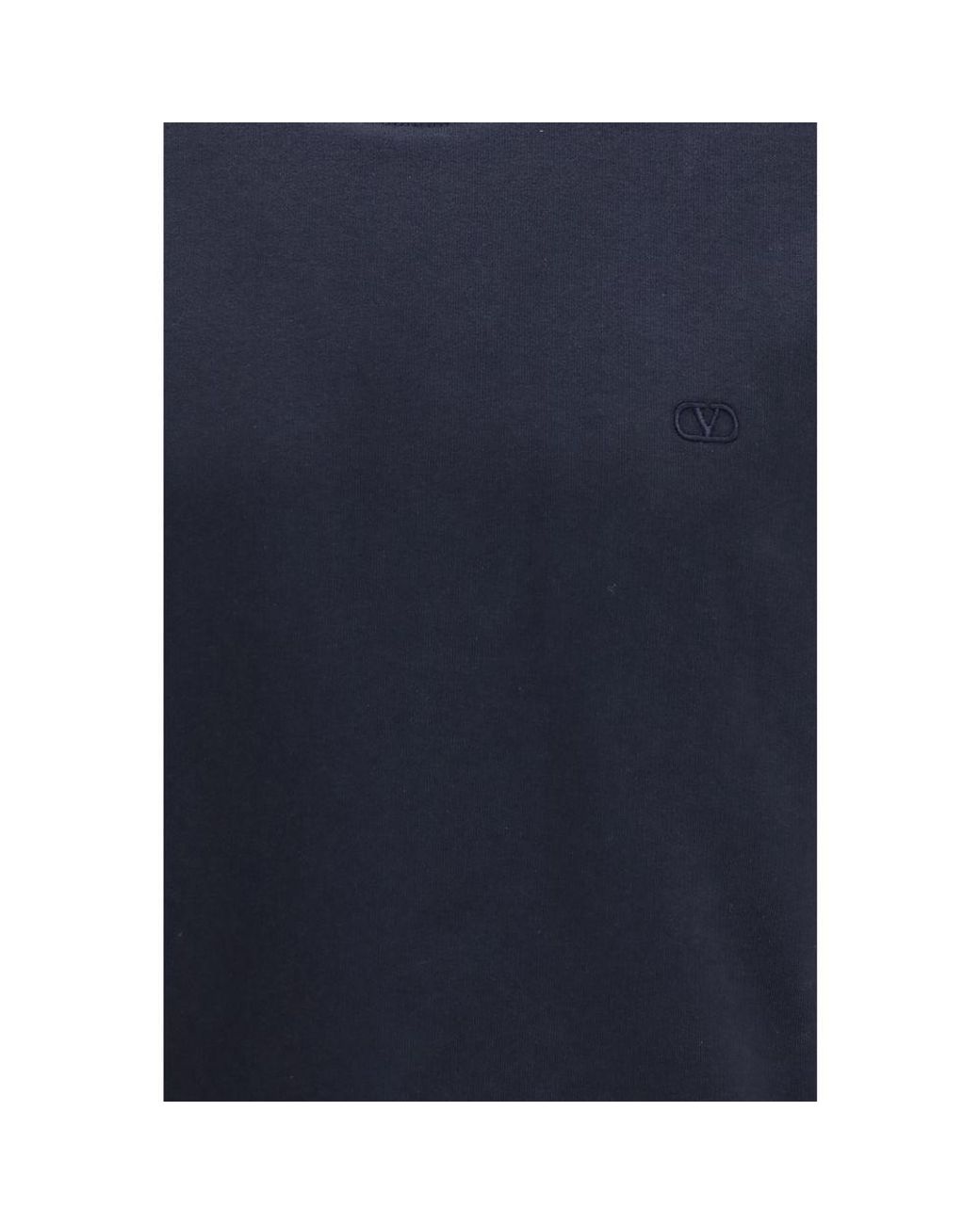 Valentino Garavani Blue Cotton Sweatshirt Clothing for men