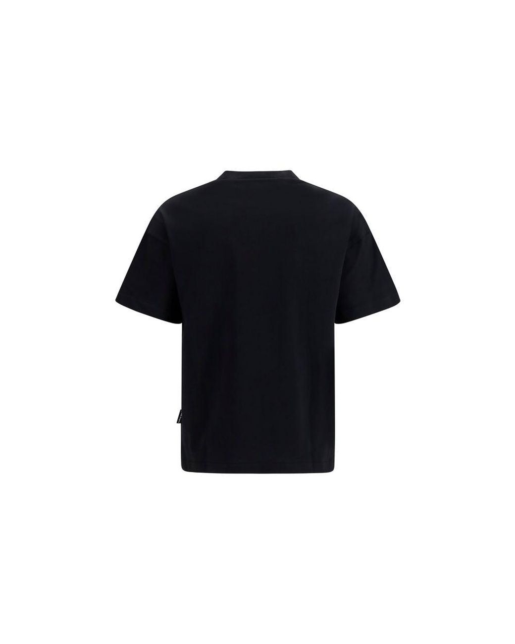 Palm Angels Black Cotton T for men