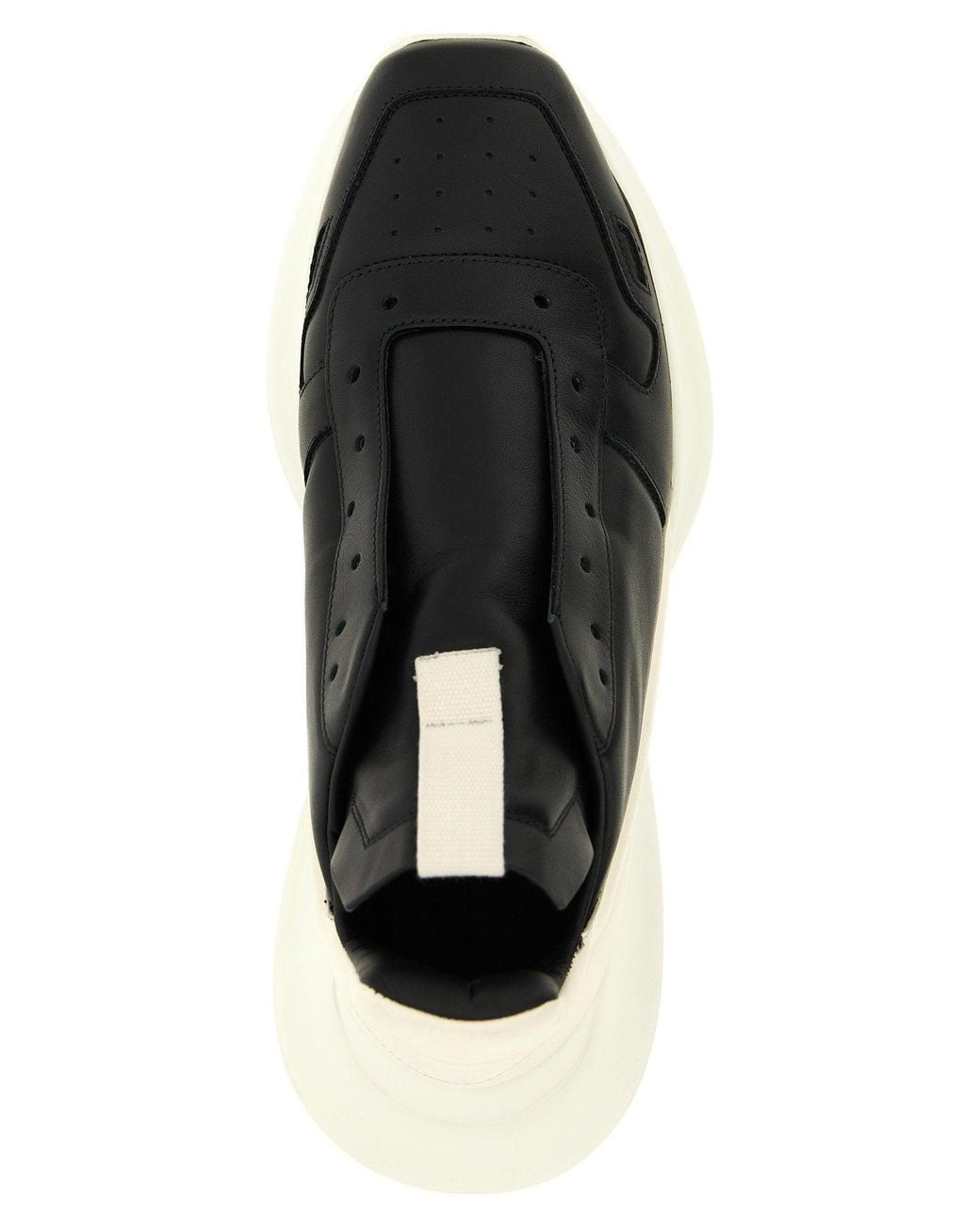 Rick Owens Black Geth Runner Sneaker for men