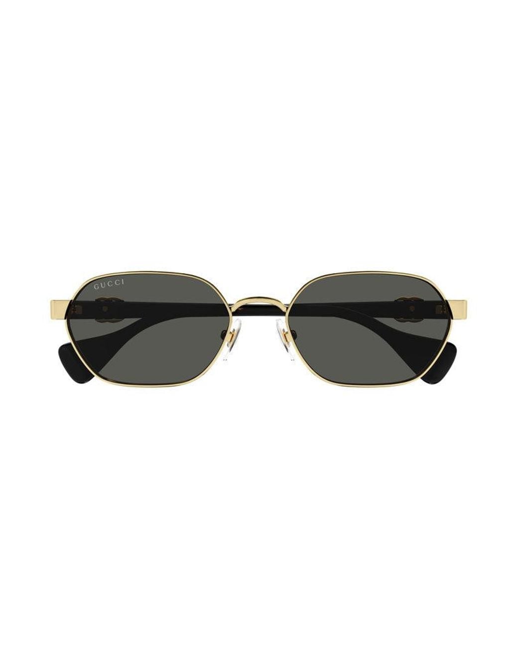 Gucci Black Sunglasses Oval Full Rim, Endura Frame And Lens Gg1593S001