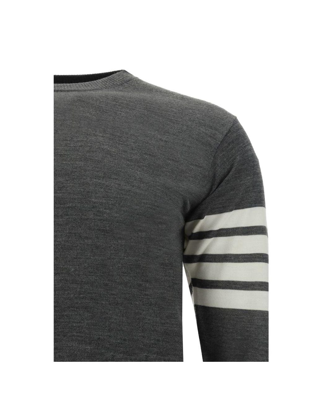 Thom Browne Gray Sweater for men