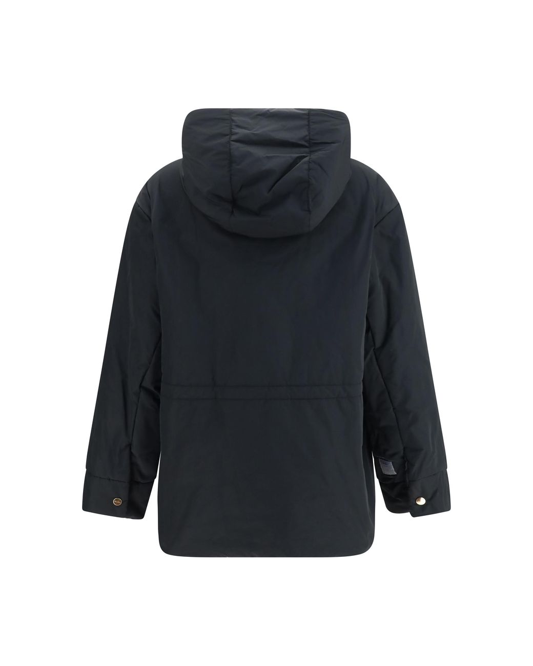 Max Mara Blue Reversible Padded Parka Outer: Polyester Puffer Jackets