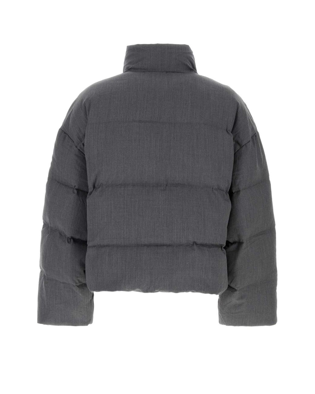 Entire studios Gray Dark Wool Down Jacket