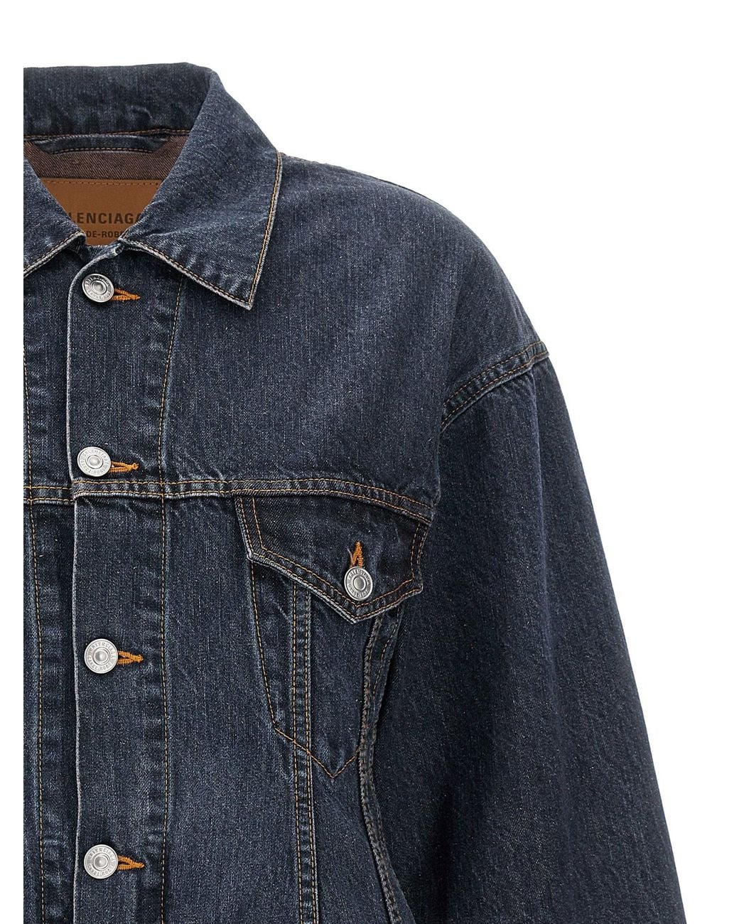 Balenciaga Blue Hourglass Jacket