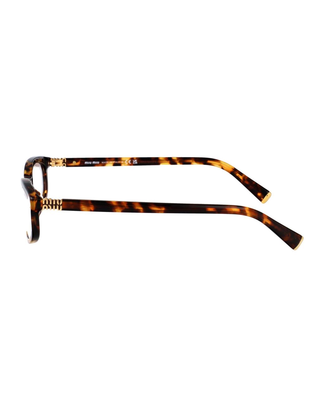 Miu Miu Brown Sunglasses Acetate Glasses & Frames