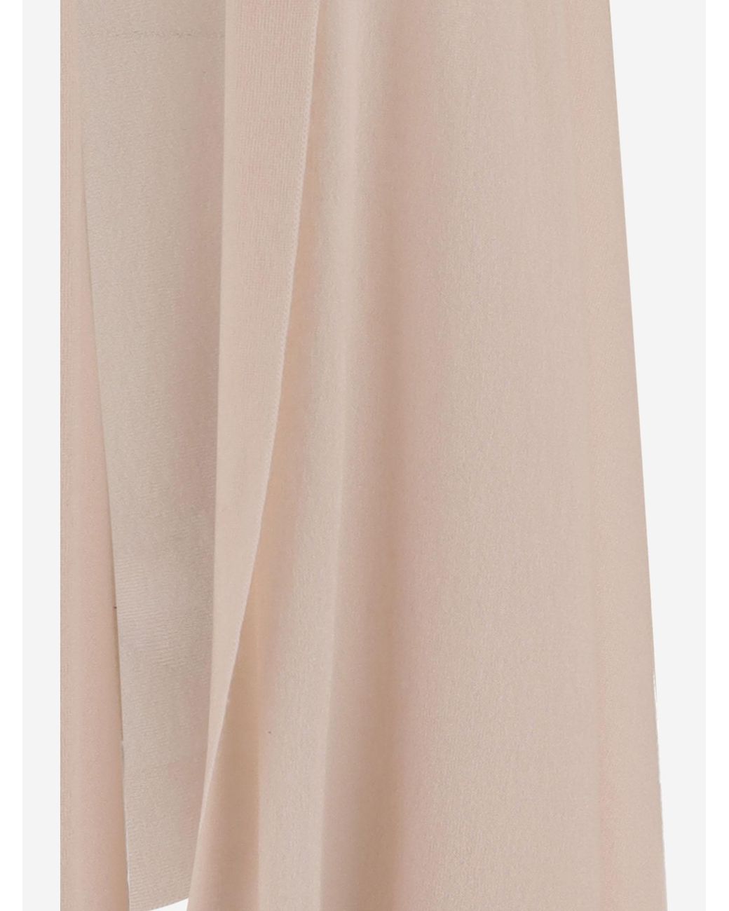 Sa Su Phi Natural Long Cashmere And Silk Knit Knitwear