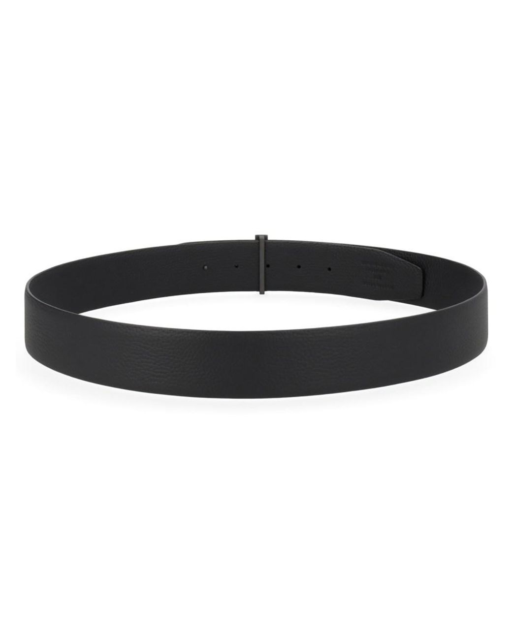 Tom Ford Black Tom Ford T-Buckle Belt for men
