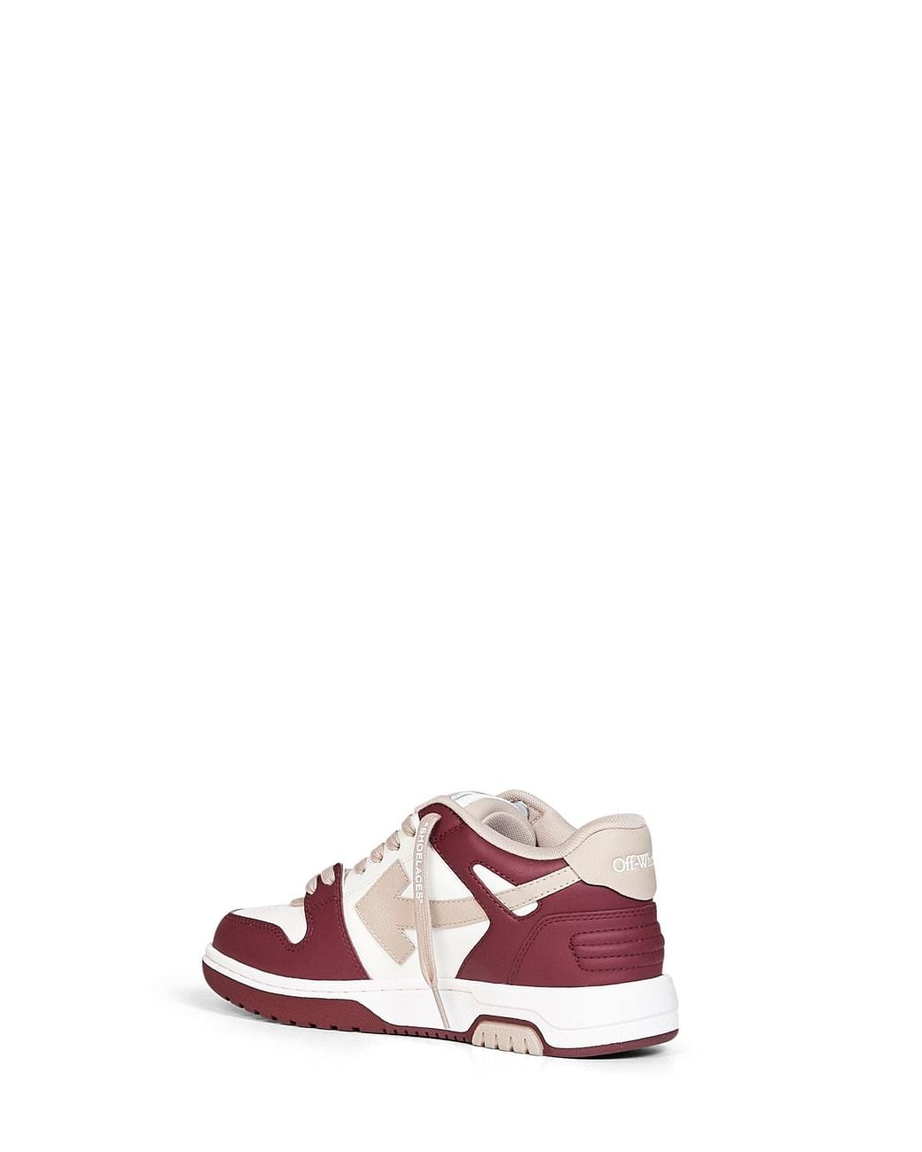 Off-White c/o Virgil Abloh Pink Off Burgundy And Out Of Office Sneakers