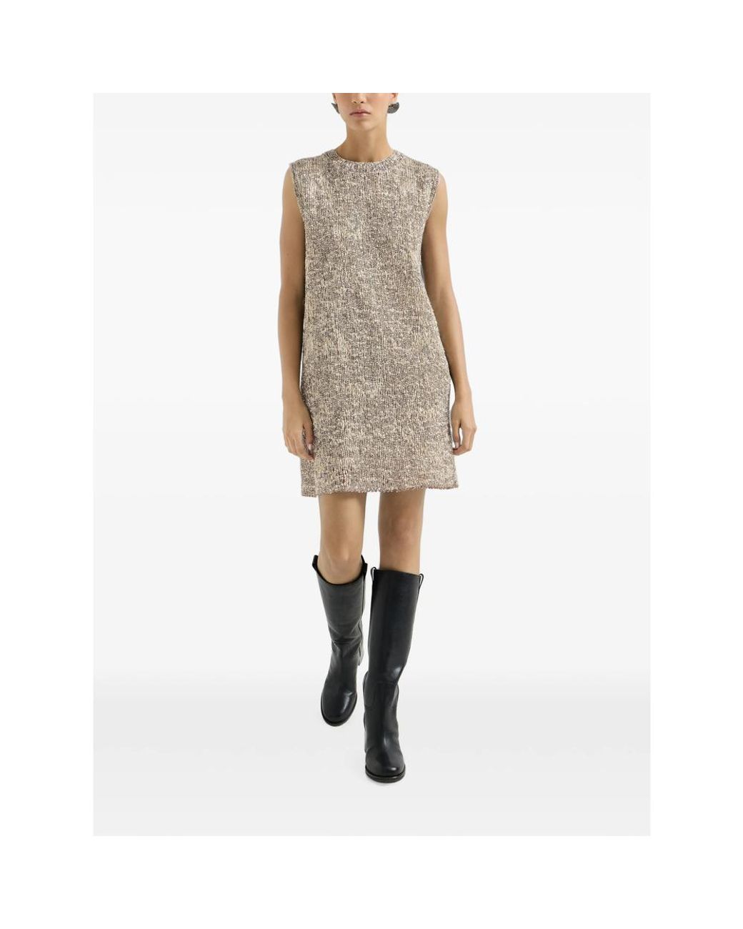 Brunello Cucinelli Natural Neutrals Dresses