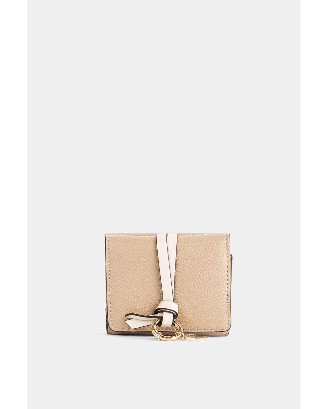 Chloé Natural Mini Trifold Wallet