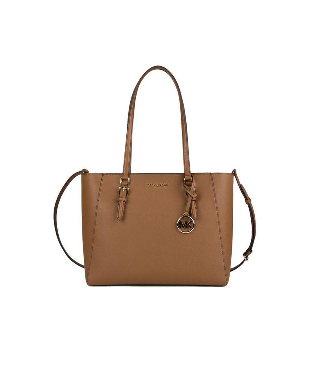 Michael Kors Brown Tote Bag 88.Coated Canvas Tote-Bags