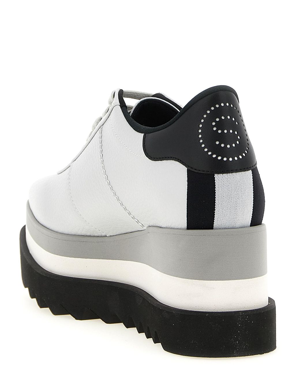 Stella McCartney White Polyethylene Wedge Sandals