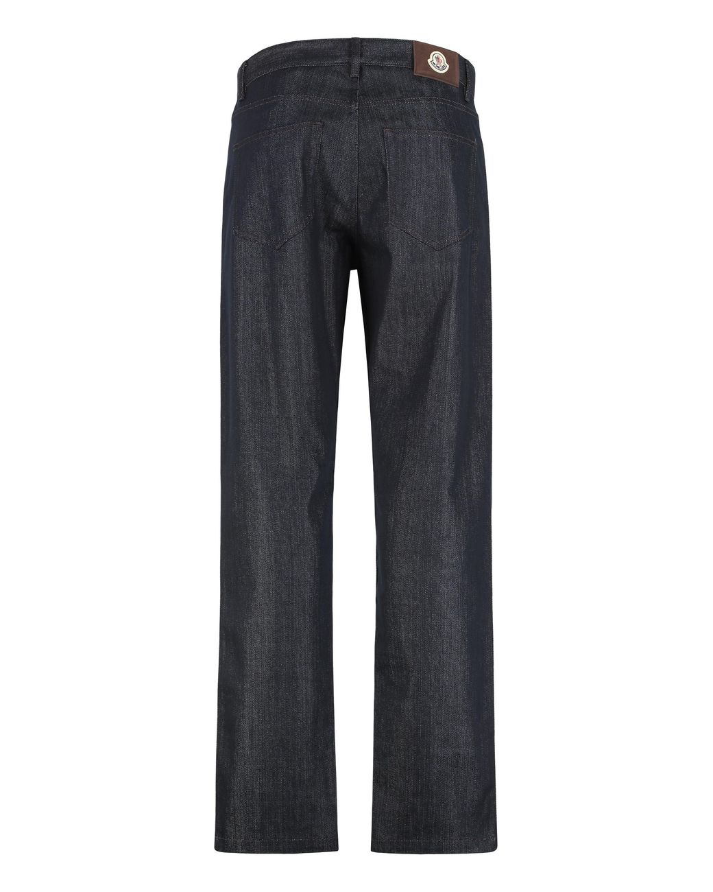 Moncler Blue Straight Leg Jeans for men