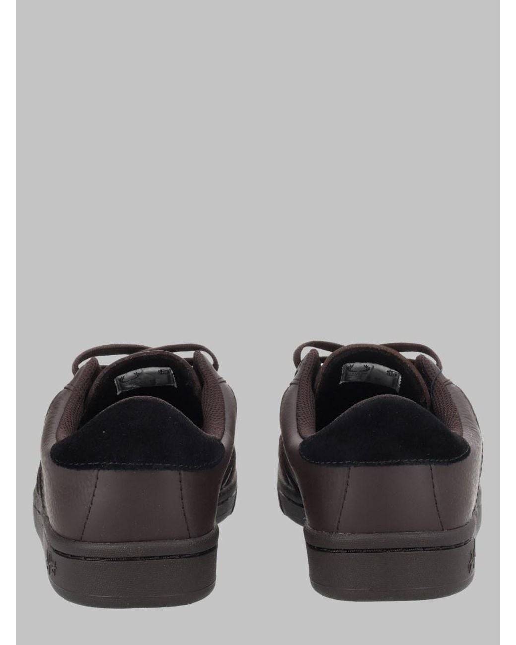 Fred Perry Gray Sneaker B725 Leather for men