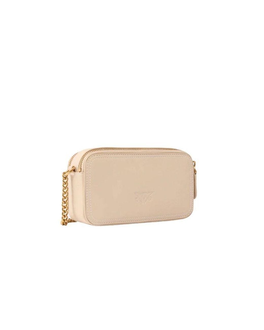 Pinko Natural Crossbody Bag Sheep Leather Crossbody-Bags