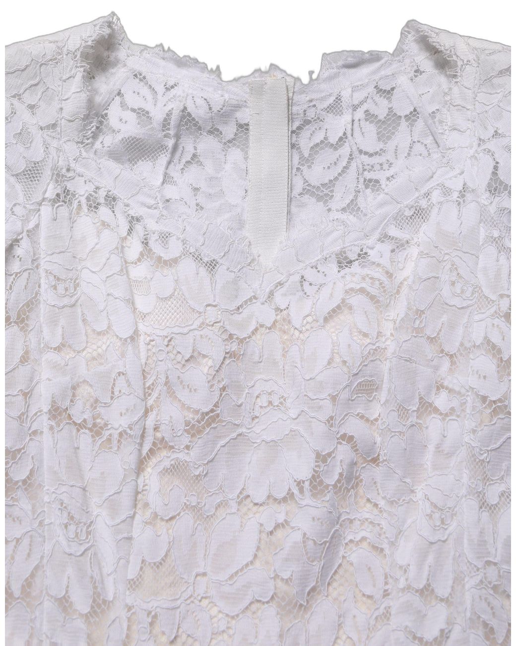 Dolce & Gabbana Purple White Floral Lace Mermaid Long Gown Dress
