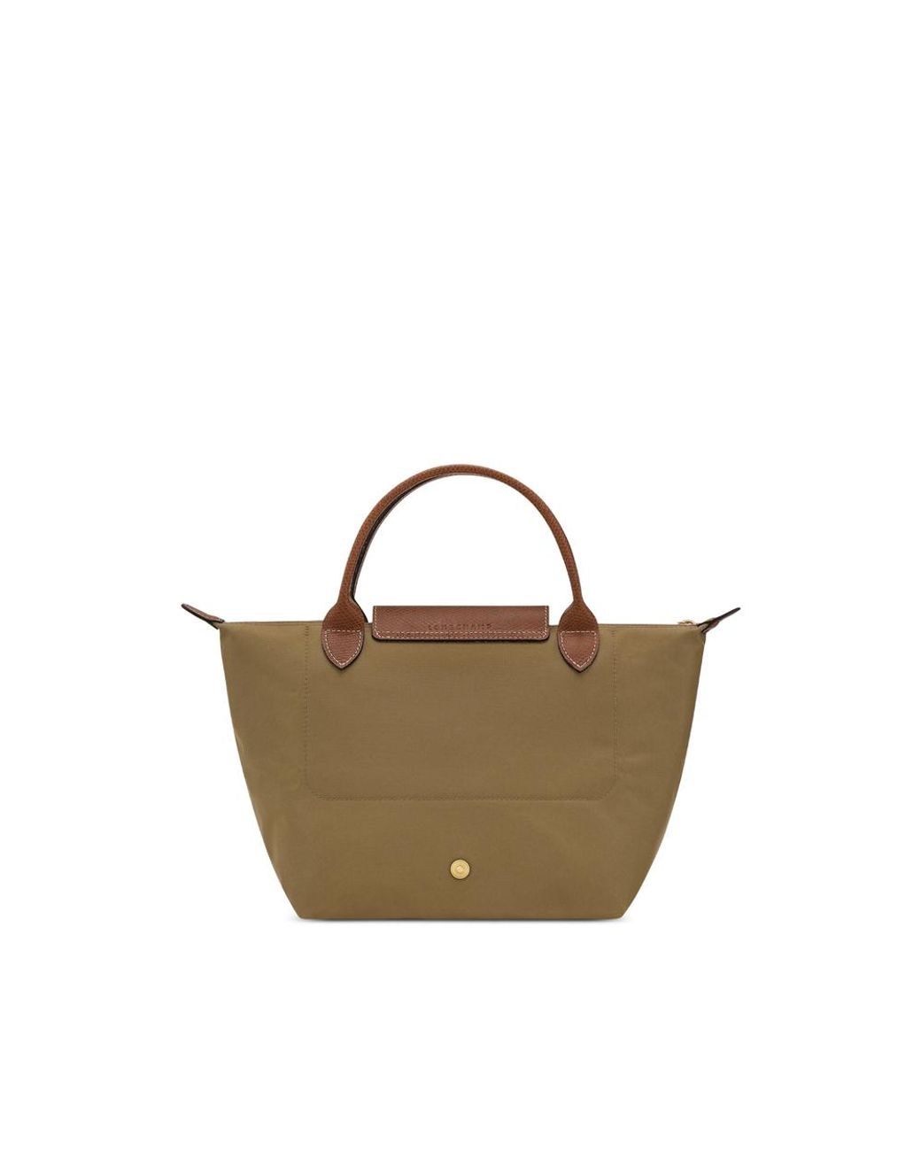 Longchamp Brown Tote Bag Le Pliage Calf Leather