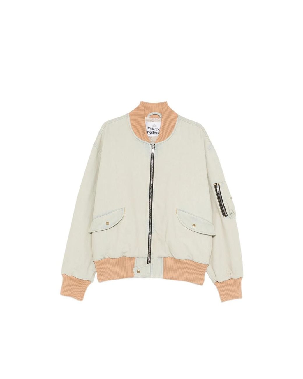 Vivienne Westwood Natural Bomber Jackets for men