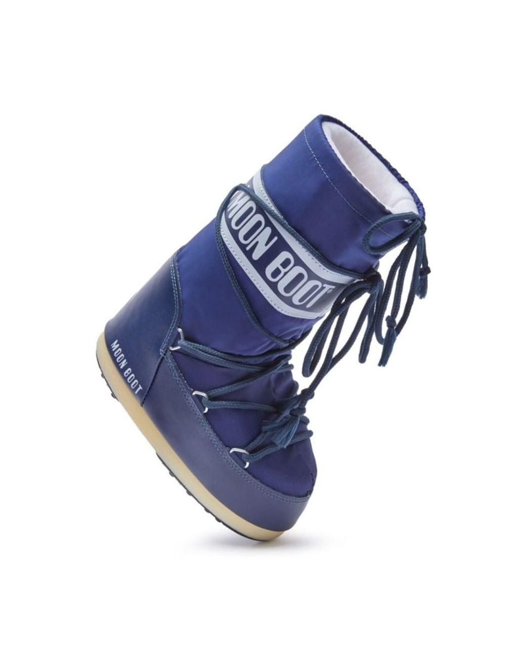 Moon Boot Blue Icon Logo Boots