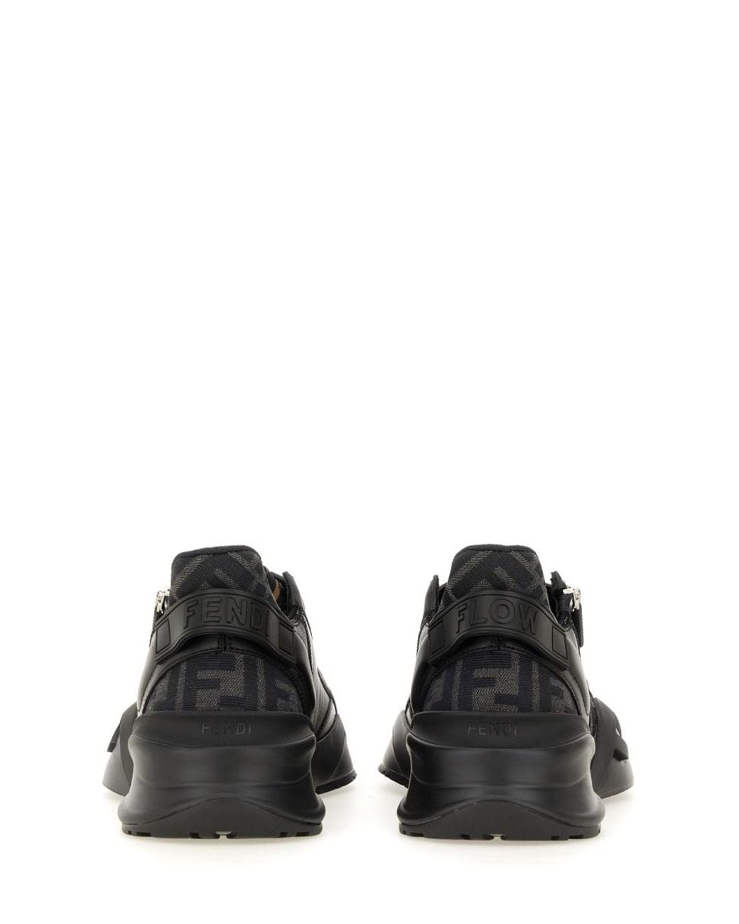 Fendi Black Fendi Flow Sneakers for men